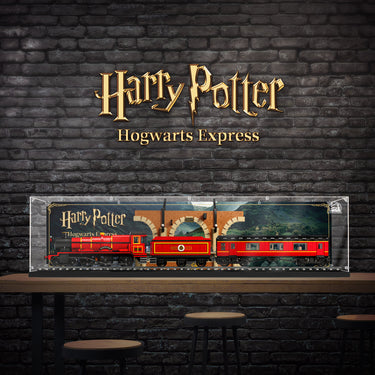 Lego 76405 Hogwarts Express Display Case - Double-sided painting